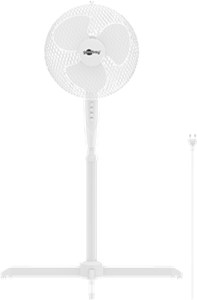 16-inch pedestal fan with swivel function