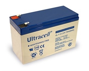 Lead acid battery 12 V, 7 Ah (UL7-12)