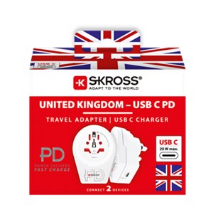 World Adapter - World to UK USB-C™ PD