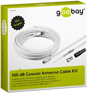100 dB Coaxial Antenna Cable Set