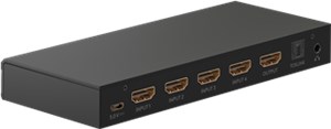 HDMI™ Switch 4 to 1 with Audio Output (4K @ 60 Hz)