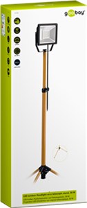 LED outdoor floodlight on a telescopic stand, 30 W LED outdoor floodlight on a telescopic stand, 30 W