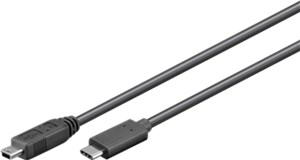 USB 2.0 cable (USB-Câ„¢ to mini-B 2.0), black USB 2.0 cable (USB-Câ„¢ to mini-B 2.0), black
