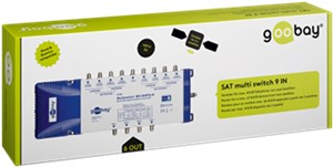 Satellite multiswitch 9 In / 6 Out