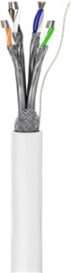 CAT 6 network cable, S/FTP (PiMF), white 