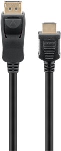 DisplayPort to HDMI™ Adapter Cable, gold-plated