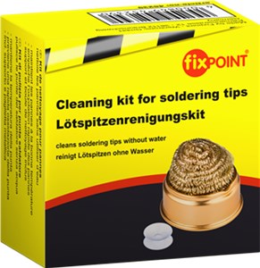Soldering Tip Cleaner incl. Soldering Tip Cleaning Wire and Holder Kit