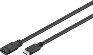 USB-C™ extension (USB 3.1 generation 1), black