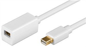 Mini DisplayPort extension cable 1.2, gold-plated