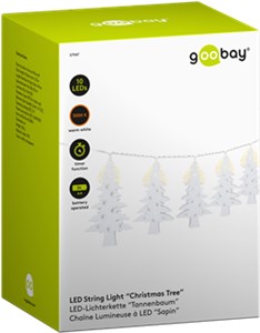 String Light "Christmas Tree" with 10 LEDs