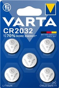 CR2032 (4022) Battery, 5 pcs. in blister
