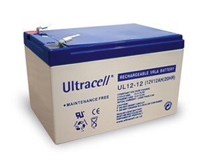Lead acid battery 12 V, 12 Ah (UL12-12)