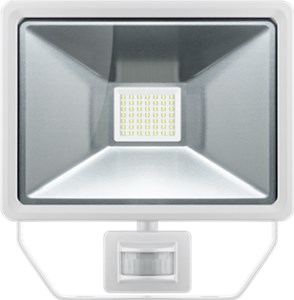 LED outdoor floodlight with a motion sensor, 50 W