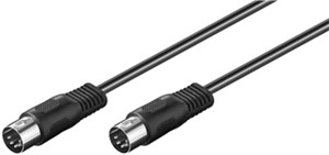 DIN Audio Connector Cable, Shielded