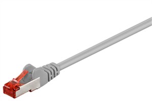 CAT 6 Patch Cable S/FTP (PiMF), grey