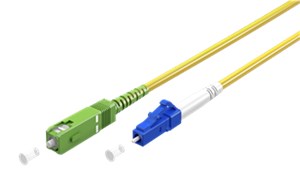 Fibre-optic Cable (FTTH), Singlemode (OS2) Yellow,(Simplex)