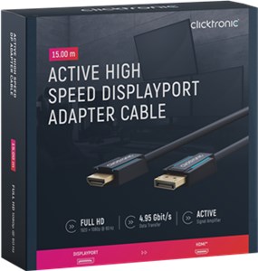 Active Displayport to HDMI™ Adapter Cable (Full HD)