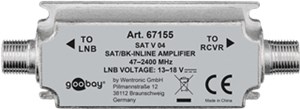 SAT/BK-Inline amplifier 47 MHz - 2400 MHz