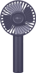 USB Hand Fan with Stand Function, Blue