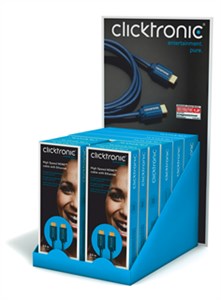 Desk box high-speed HDMI™ cable with Ethernet