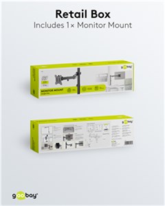 Monitor Mount Single Flex