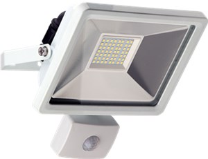 LED outdoor floodlight with a motion sensor, 30 W