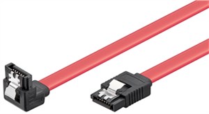 HDD S-ATA Cable 1.5 GBits / 3 GBits 90° Clip