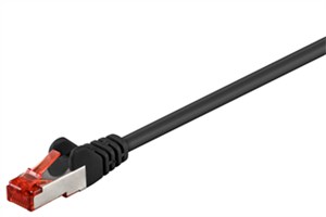 CAT 6 patch cable S/FTP (PiMF), black