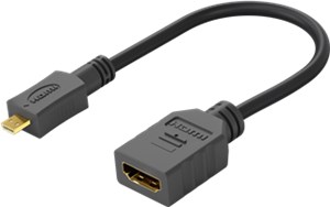 Micro HDMI™ / HDMI™ adapter