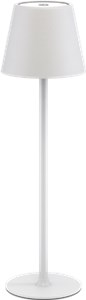 Kabellose LED-Tischleuchte, weiß Kabellose LED-Tischleuchte, weiß