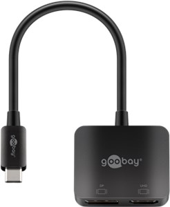 USB-C™ to DisplayPort™ and HDMI™ Adapter