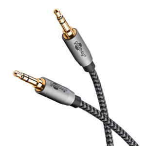 Audio Connection Cable AUX, 3.5 mm Stereo, 1 m