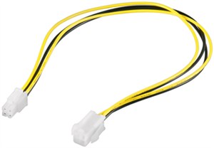 ATX12 P4 PC Power Extension Cable, 4-Pin